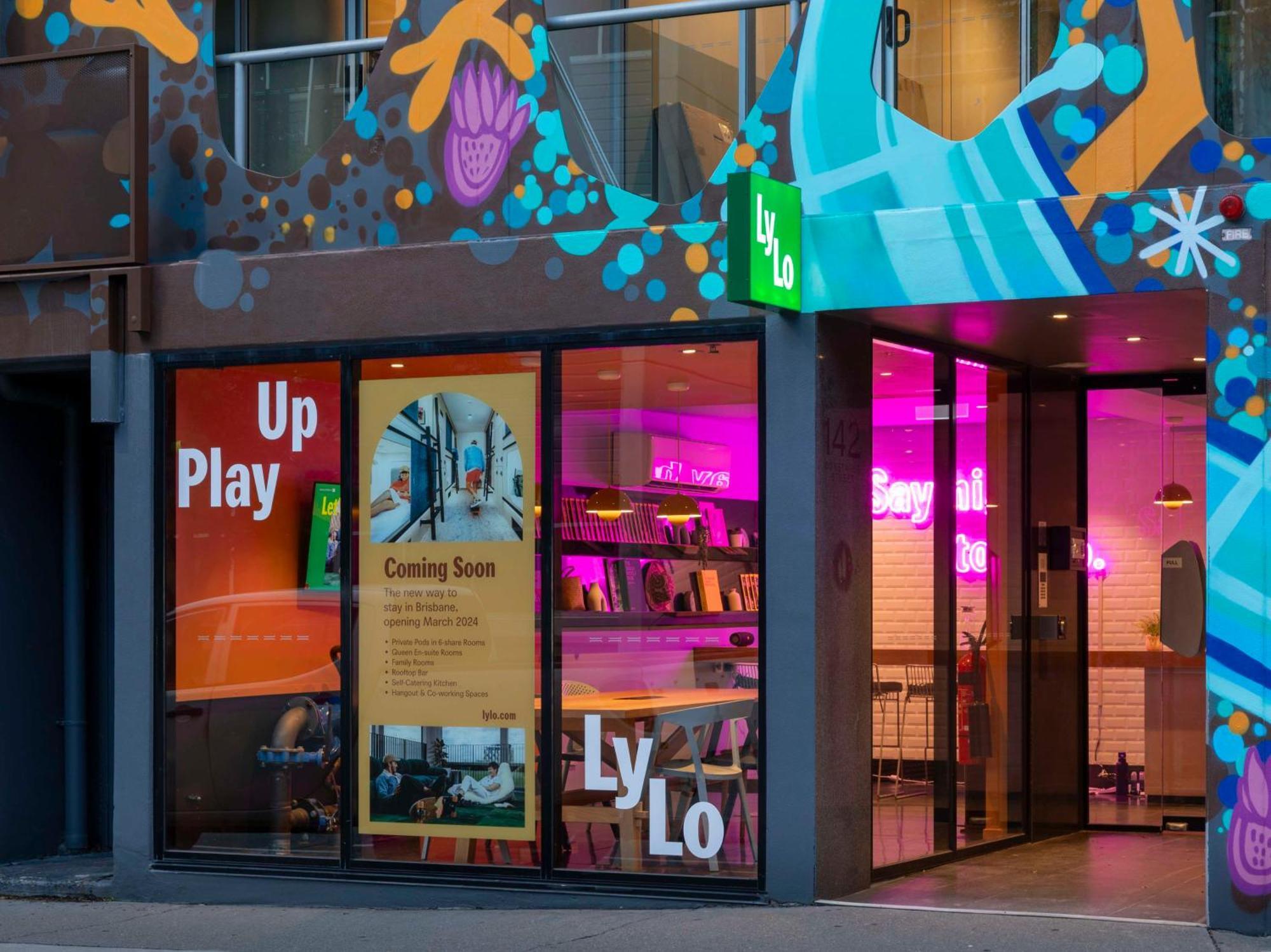 Lylo Brisbane Hostel Exterior foto
